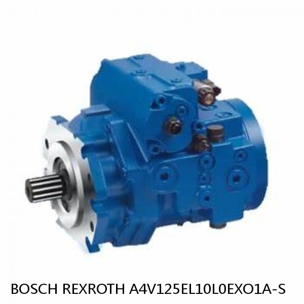 A4V125EL10L0EXO1A-S BOSCH REXROTH A4V Variable Pumps #1 image